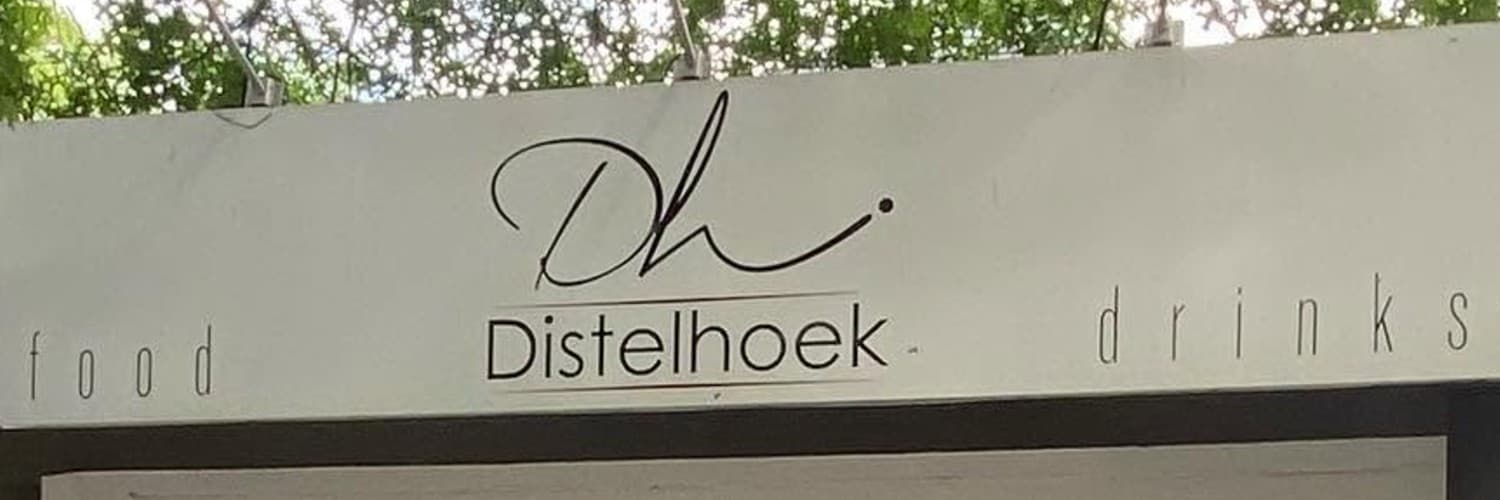 Sfeerbeeld van distelhoek