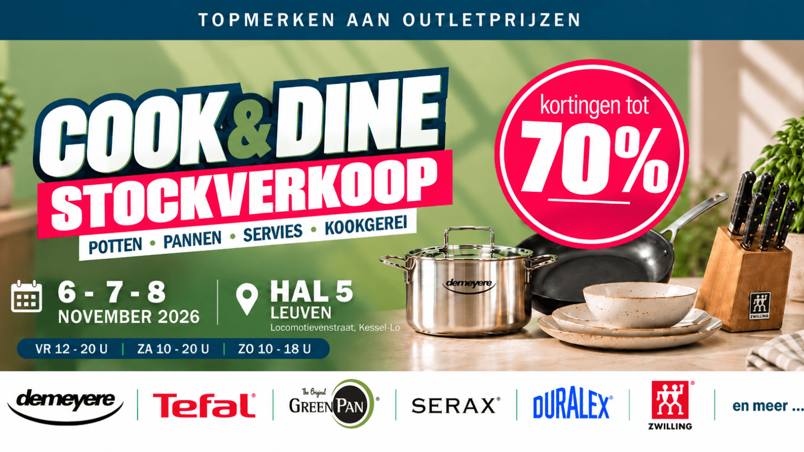 Cook & Dine in Hal5 Leuven: shop je favorieten & deel je ontdekkingen